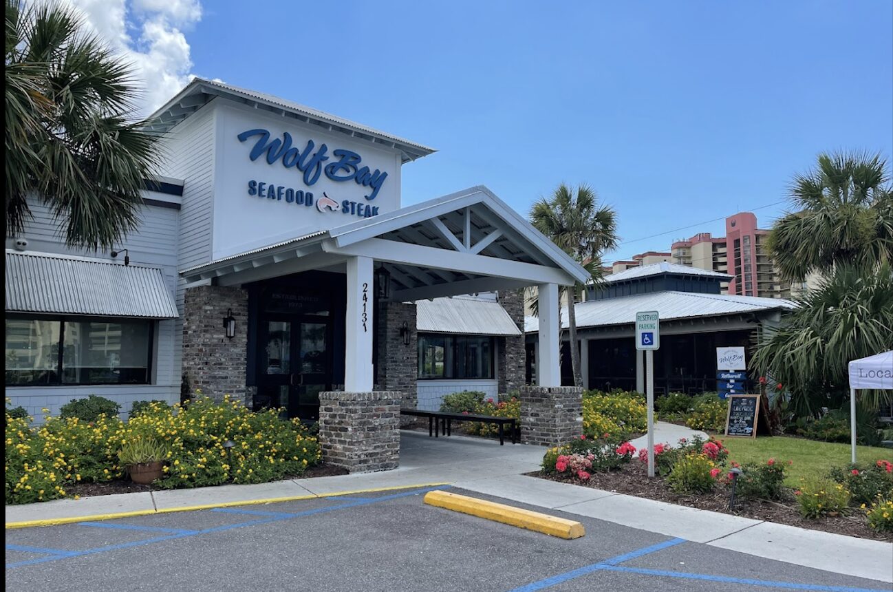 Wolf Bay Restaurant at Orange Beach in Perdido Beach Boulevard