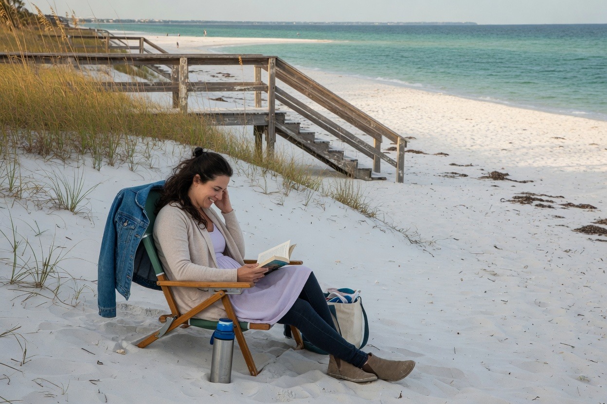 Sand in the Coffee, Vol. 94: how to spot a local in one glance — daily from The Drift, Perdido Key OG