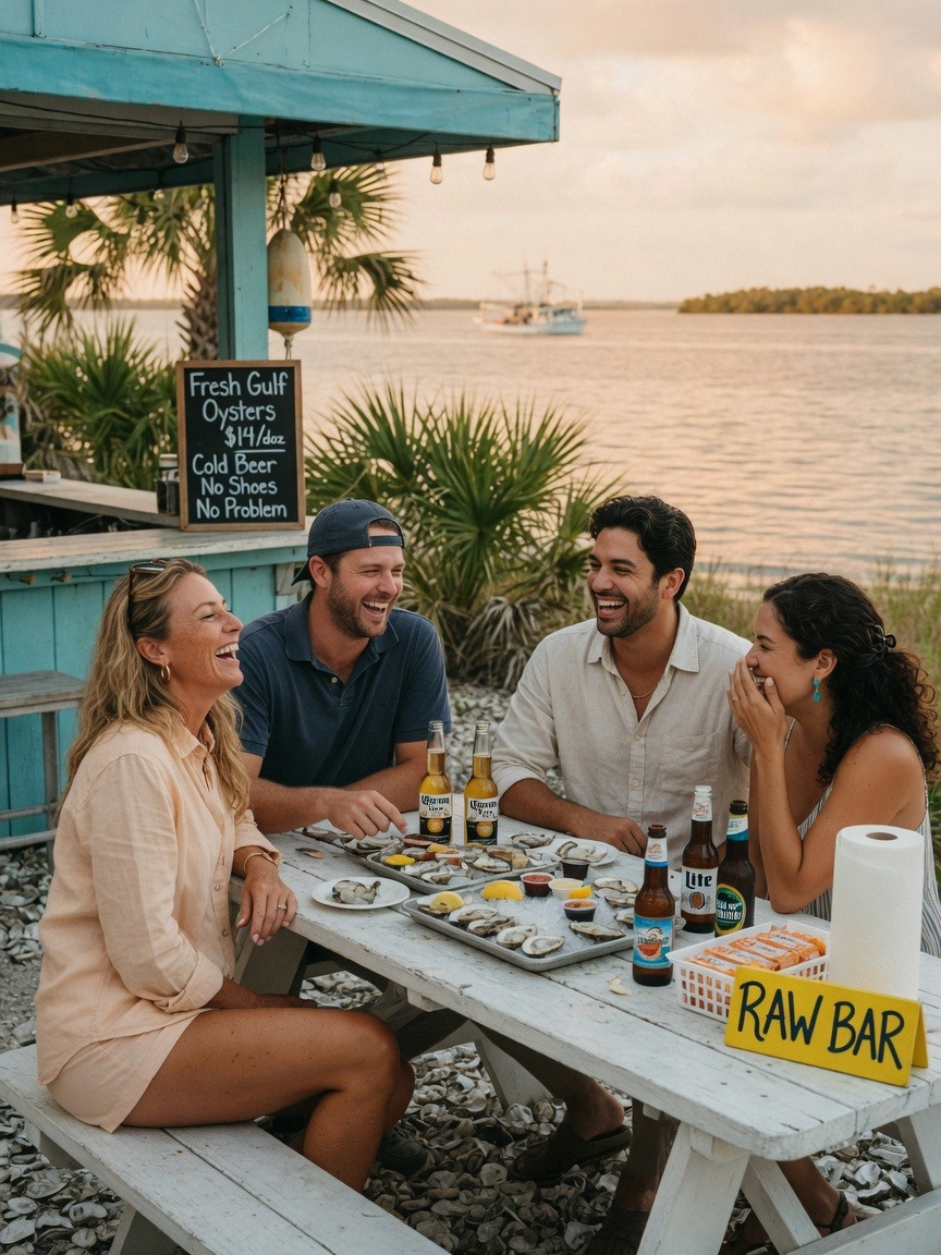 Sand in the Coffee, Vol. 8: the early shift — daily from The Drift, Perdido Key OG