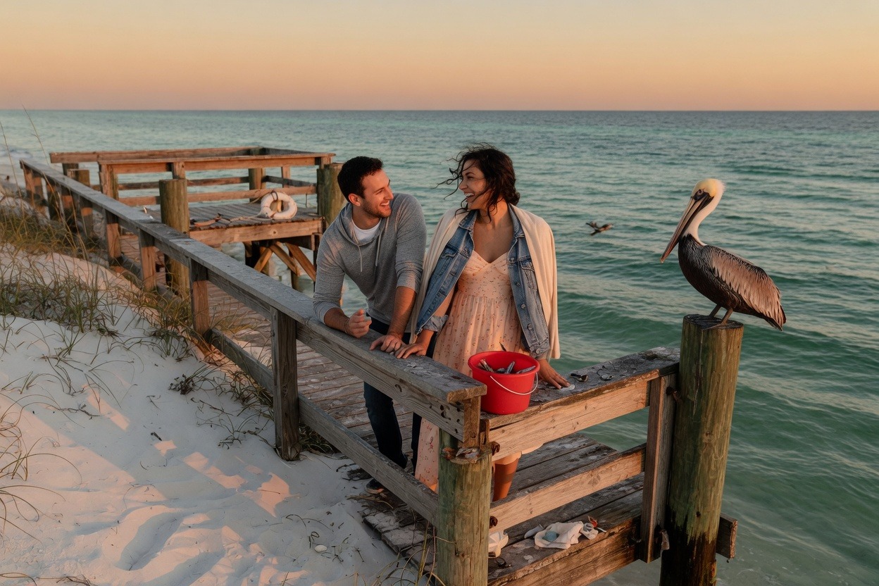 The Salt Line, Vol. 69: One Boom With a Twelve-Hour Arrival Window, a Condo Tower Asks Permission to Keep Not Existing, and Four Runs That Outwaited the Sky — satire from The Drift, Perdido Key OG