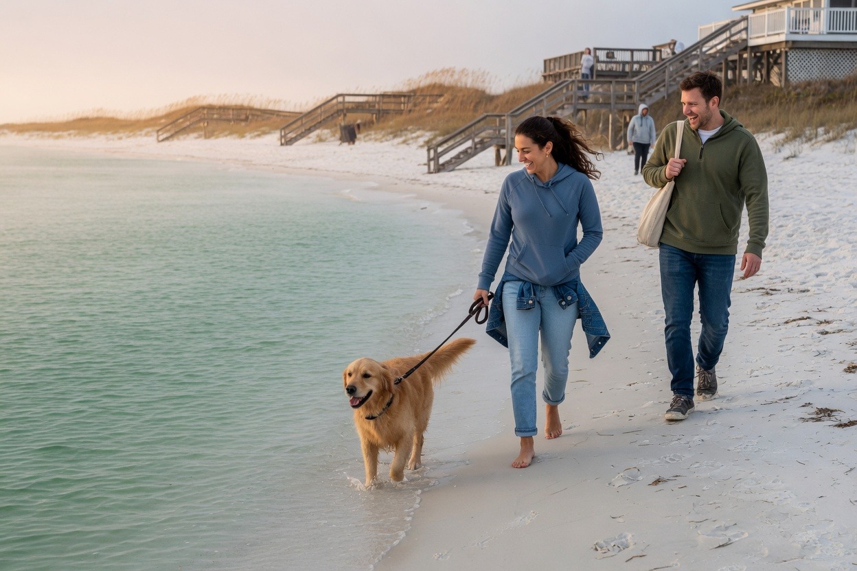 Sand in the Coffee, Vol. 89: how to walk past a surf fisherman — daily from The Drift, Perdido Key OG