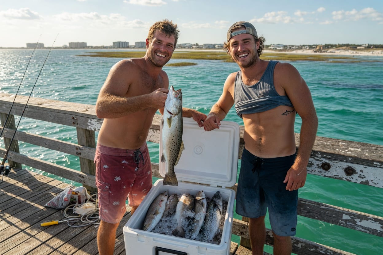 The Salt Line, Vol. 21: Trash Pandas, a Robot Named Penny, and a $131 Million High School — satire from The Drift, Perdido Key OG