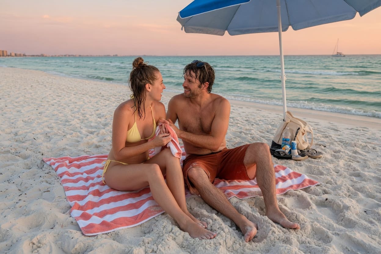 Sand in the Coffee, Vol. 62: why the gulf feels like bathwater in august — daily from The Drift, Perdido Key OG